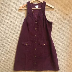 Corduroy dress